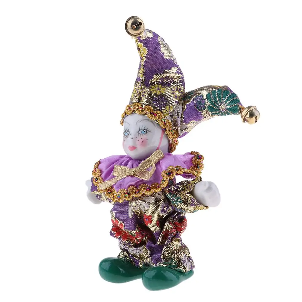 Triangel Porcelain Doll 16cm Italian Handmade Collectible for Home Decor and Vintage Doll Lovers