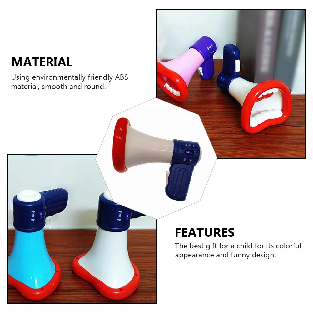 Funny Voice Changing Speaker Toys Electric Trumpets Speakers Children's Playthings Sound Bar Handheld Hand-held Horns