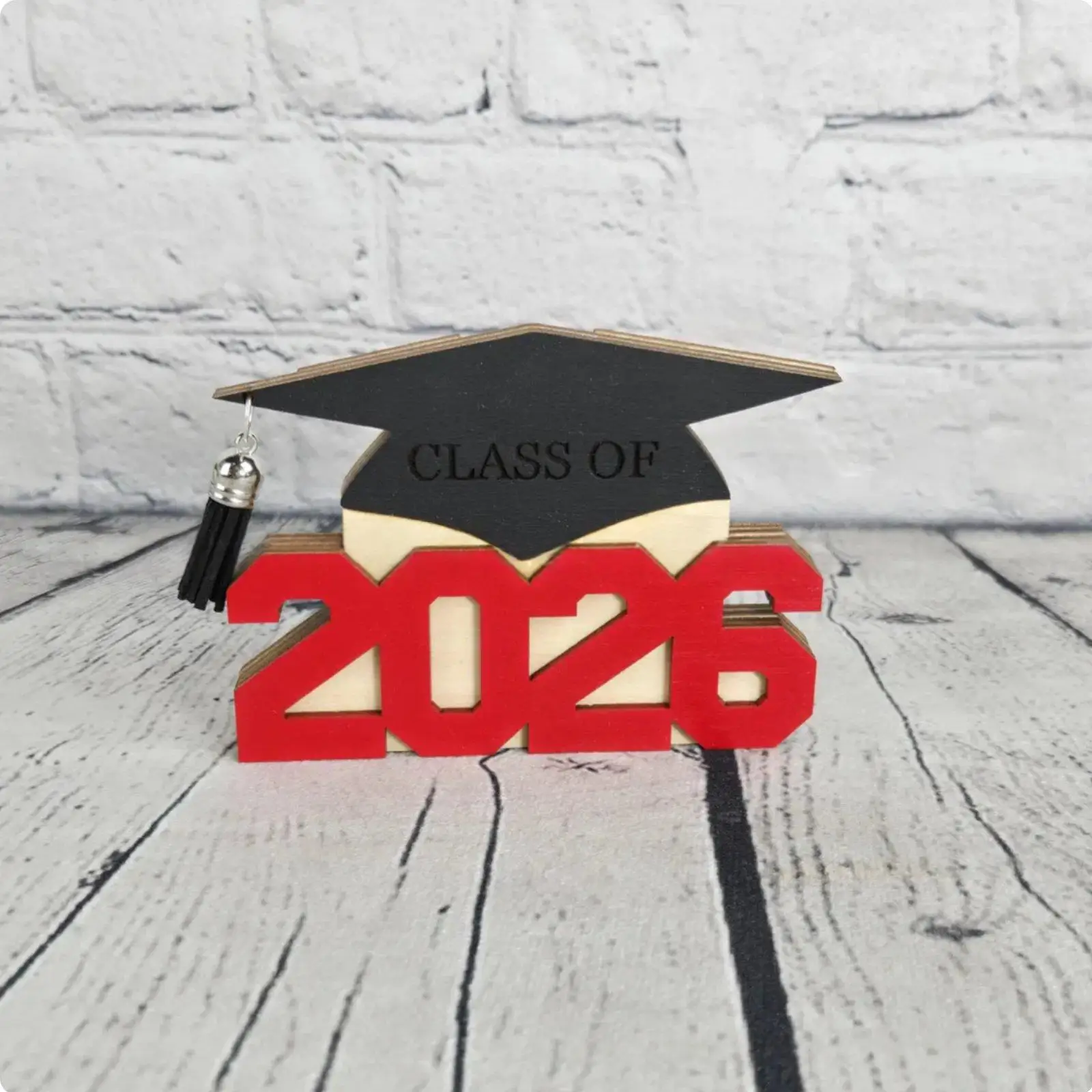 of 2026 note Holder Personalized of 2026 Bills Holder Keepsake Wooden Bills Gift Box for Graduates, Students - view 5