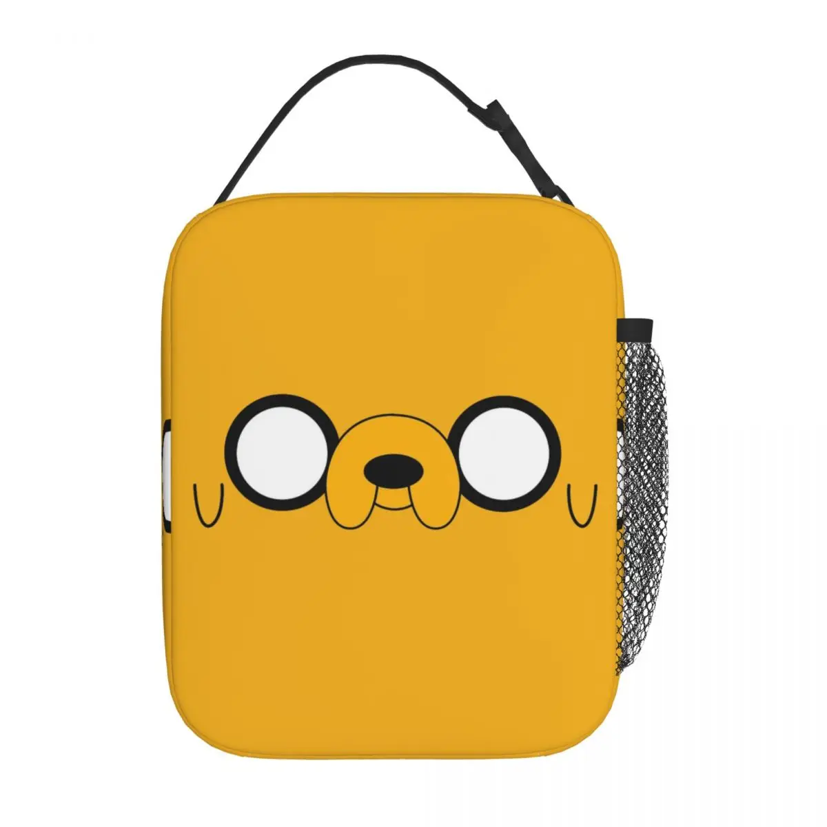 Adventure Times Jake's Eyes Insulated Lunch Bags Cooler Bag Meal Container Leakproof Tote Lunch Box Food Storage Bag Work Travel