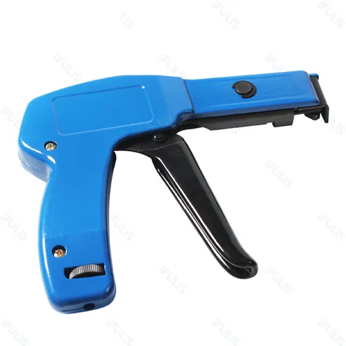 Imagen 2 del producto Alicates para bridas con cremallera de nailon, herramienta para sujetar cables, herramienta para bridas de cables de acero fundido a presión, herramienta para bridas con cremallera de corte al ras para cables de nailon de 2,4-4,8mm