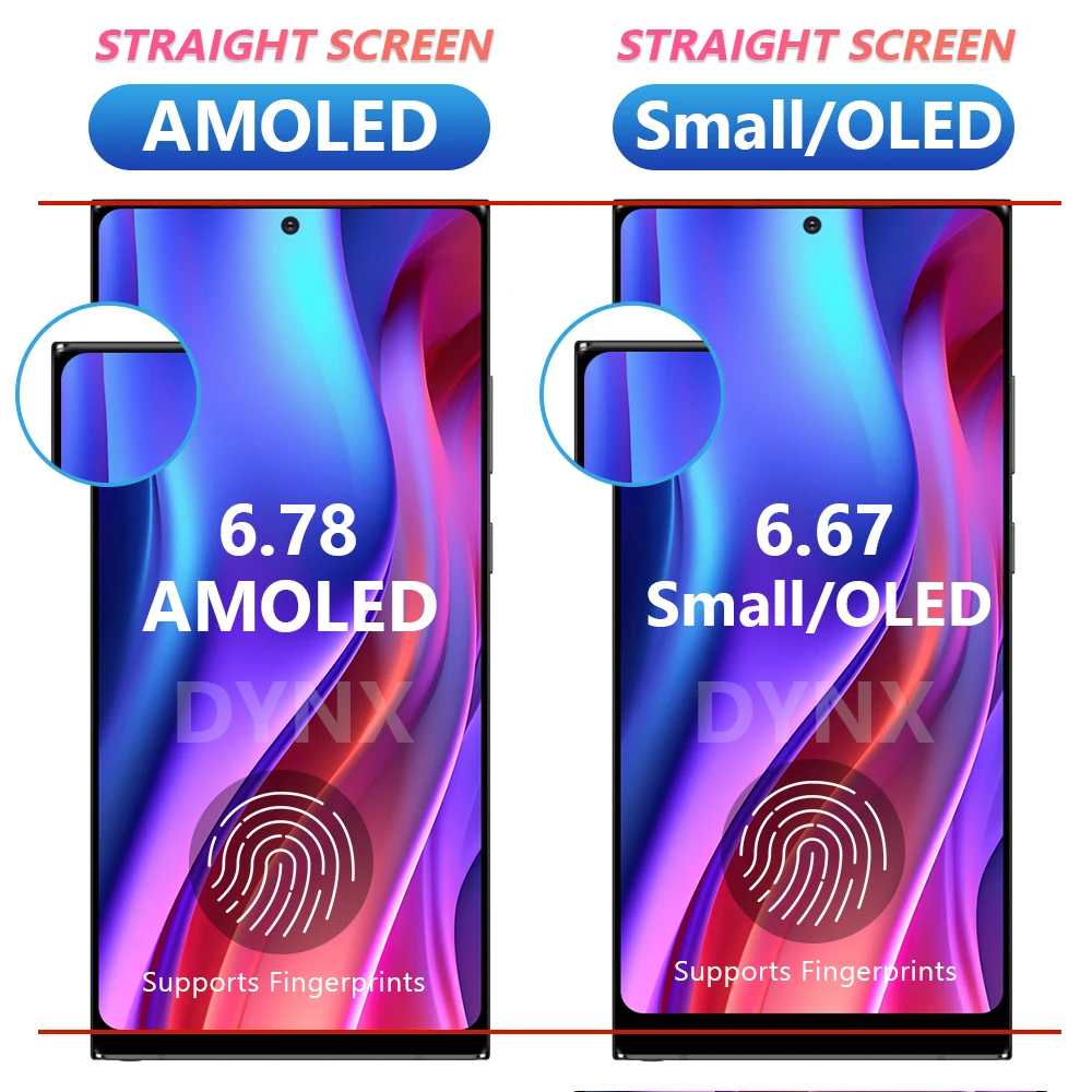 New OLED Note 20 Ultra LCD For Samsung Note20 Ultra display SM-N985F N985F/DS N986B 5G Touch Screen Digitizer