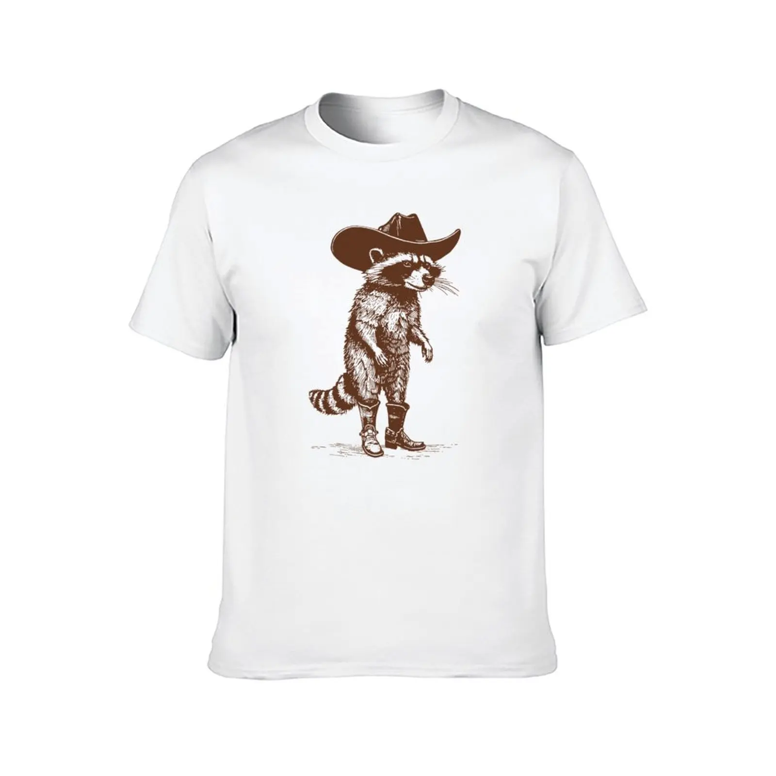 Vintage Raccoon Cowboy Cowgirl Trash Panda Western Country T-Shirt T-Shirt plus sizes rapper graphic tees mens t shirts pack