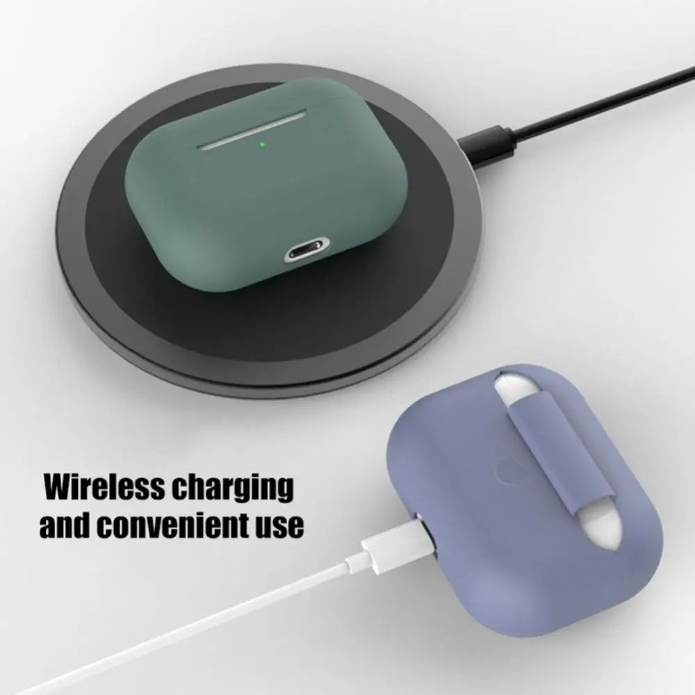 10 Colors Silicone Case For Apple For Pro 3 Cover Protective Earphone Cases Protective Sleeve For For Pro Cases