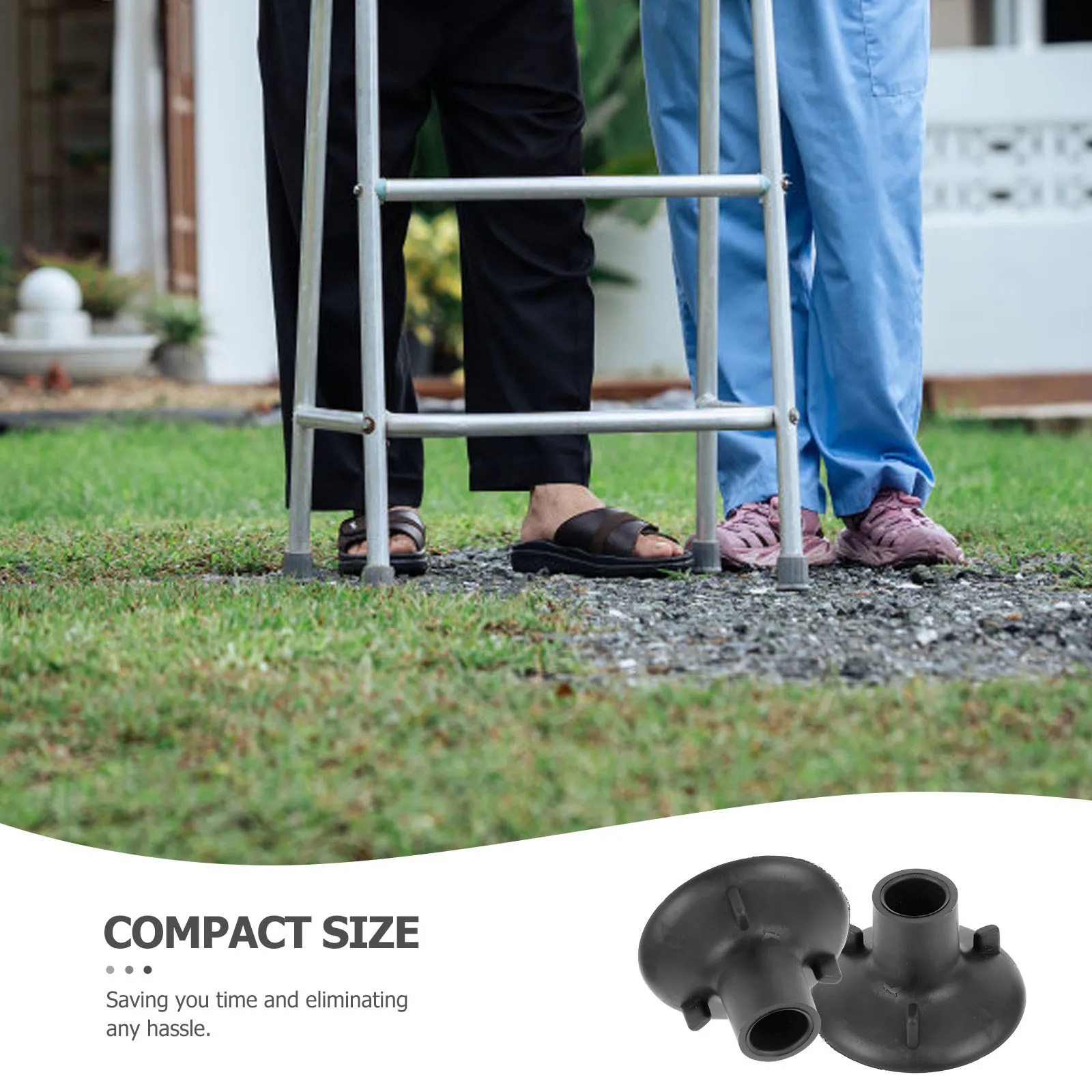 

4Pcs Shower Chair Leg Rubber Feet - Heavy Duty Nonslip Chair Foot Covers for Bathtub Safety Stability Leg Protectors Supplies