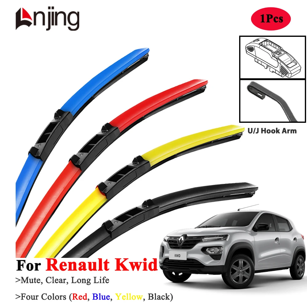 

LNJING Coloful Wiper Blade For Renault Kwid E-Tech 2019-Now