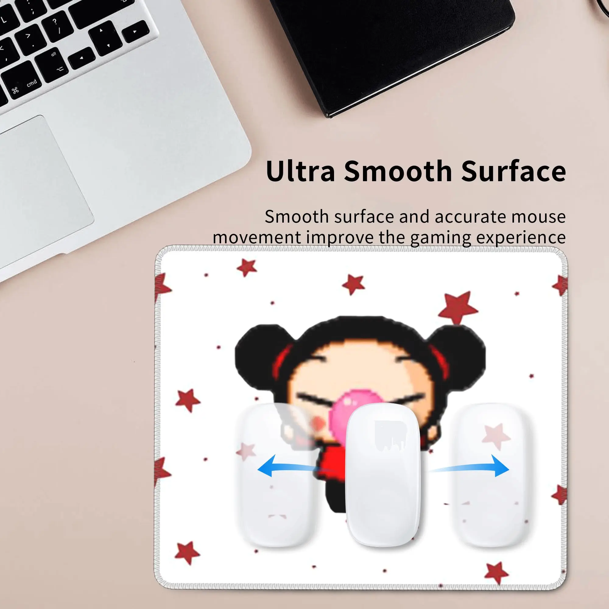 Pucca Mouse Pad Computer Keyboard Mouse Mat Gamer PC Laptop Desk Mat Office Accessories Table Mats