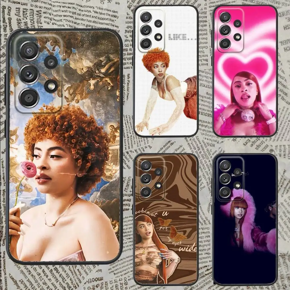 

Singer I-Ices Spice-es Phone Case For Samsung S25,S24,S21,S22,S23,S30,Ultra,S20,Plus,Fe,Lite,Note,10,9,5G Black Cover