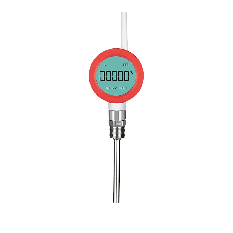 4G 통신 디지털 온도 센서, 무선 산업용 온도계 보일러 게이지, IP66 NB-IoT LoRA 온도 게이지