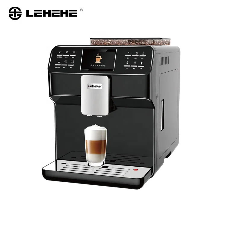 Smart Grind Control Coffee Maker Commercial Fully Automatic Expresso Coffee Machine For Cafe Shop