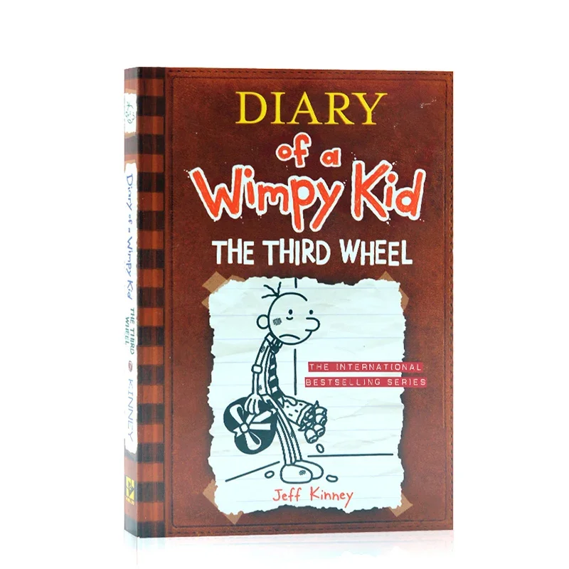

Diary of a Wimpy Kid 7 The Third Wheel, Children's books aged 8 9 10 11 12 English books, Humor Comics 9781419709197
