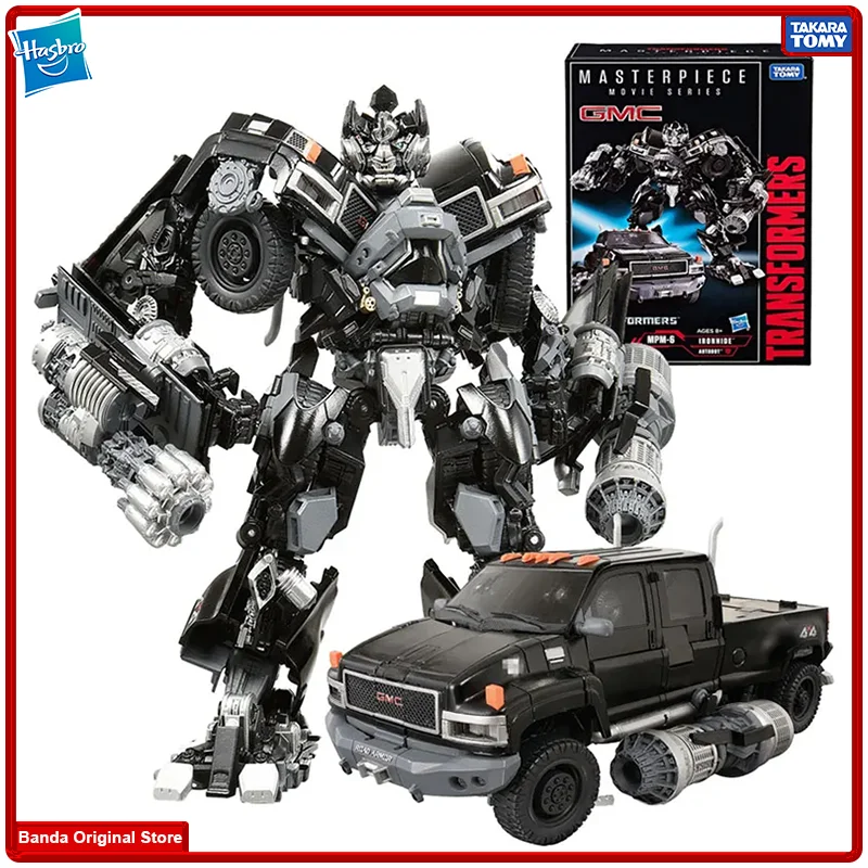 100% в наличии оригинальный Hasbro Takara Tomy шедевр MPM-6 MPM06 Ironhide Autobot экшн-фигурки модели игрушки