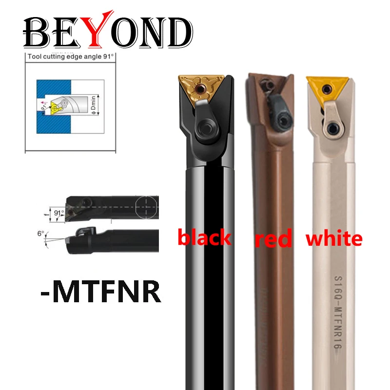 

BEYOND MTFNR MTFNL Internal Boring Bar S16Q S20R S25S MTFNR16 MTFNL16 Lathe Cutter Shank Turning Toolholder use TNMG16 Inserts