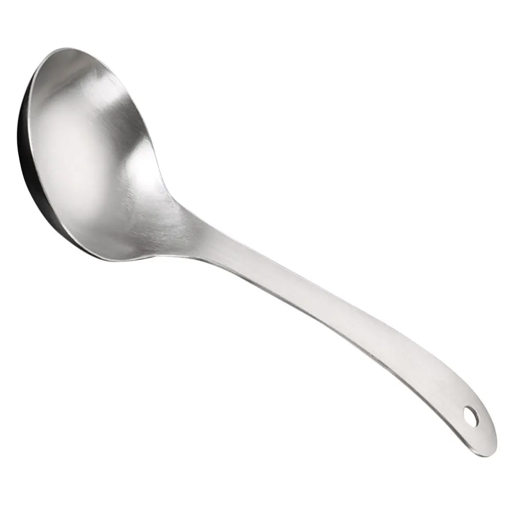 

Stainless Steel Rice Spoon Dinner Mealtime Kitchen 304 Cooker Paddle Hotel Soup