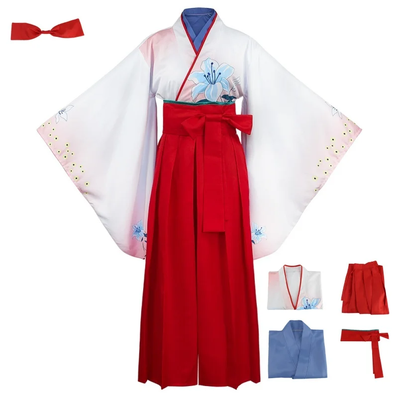 

Yuriko Nishinotoin Cosplay Anime Woman Play Role Kimono Costume