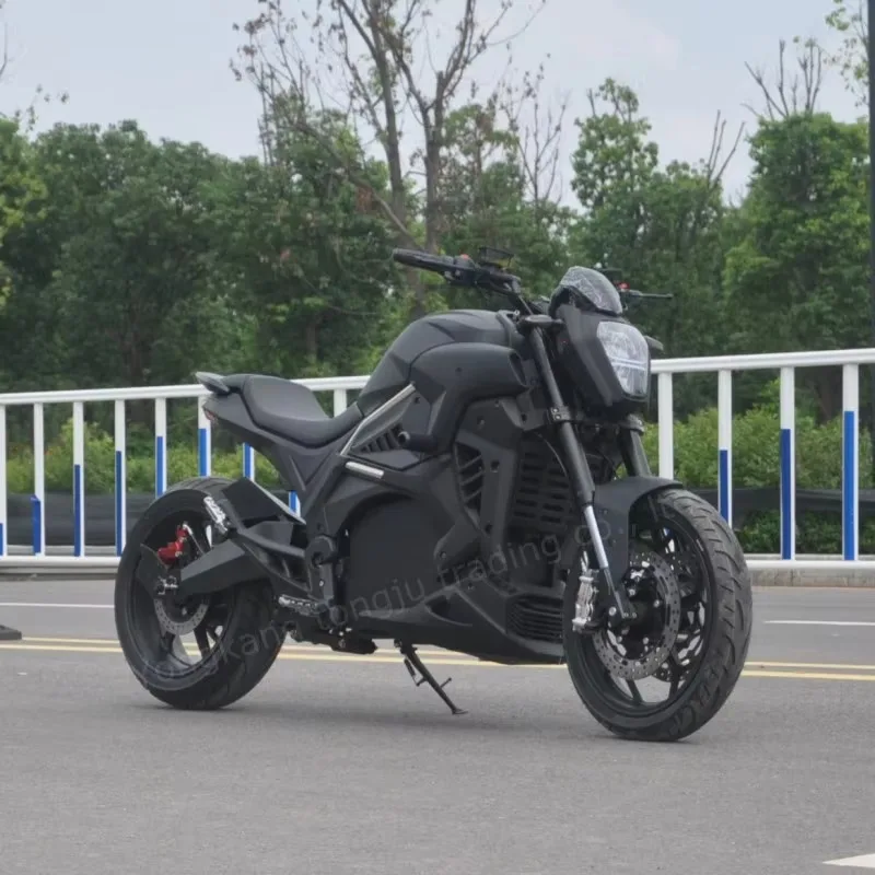 XDSS 2026 New Fashionable Lithium Battery Long Range Electric Motorcycle 72v Ultra Wide Tire E Bike Motorcycle Classic