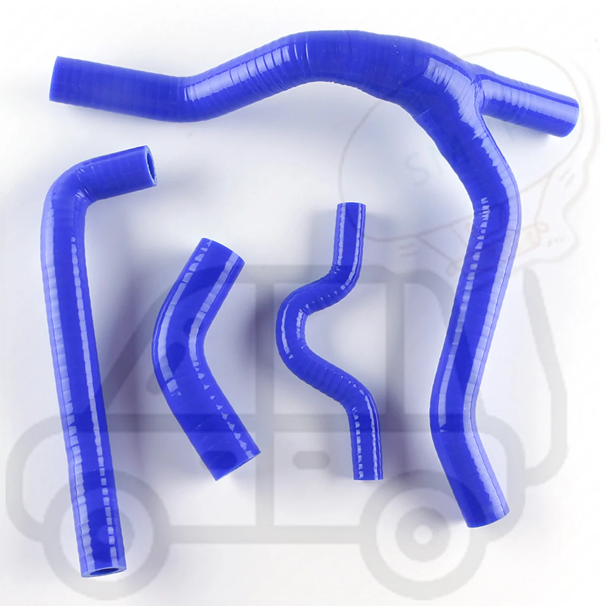 

For 2007 2008 Kawasaki KXF250 KXF 250 KX 250 F Replacement Parts Silicone Radiator Hose Pipe Tube 4PCS