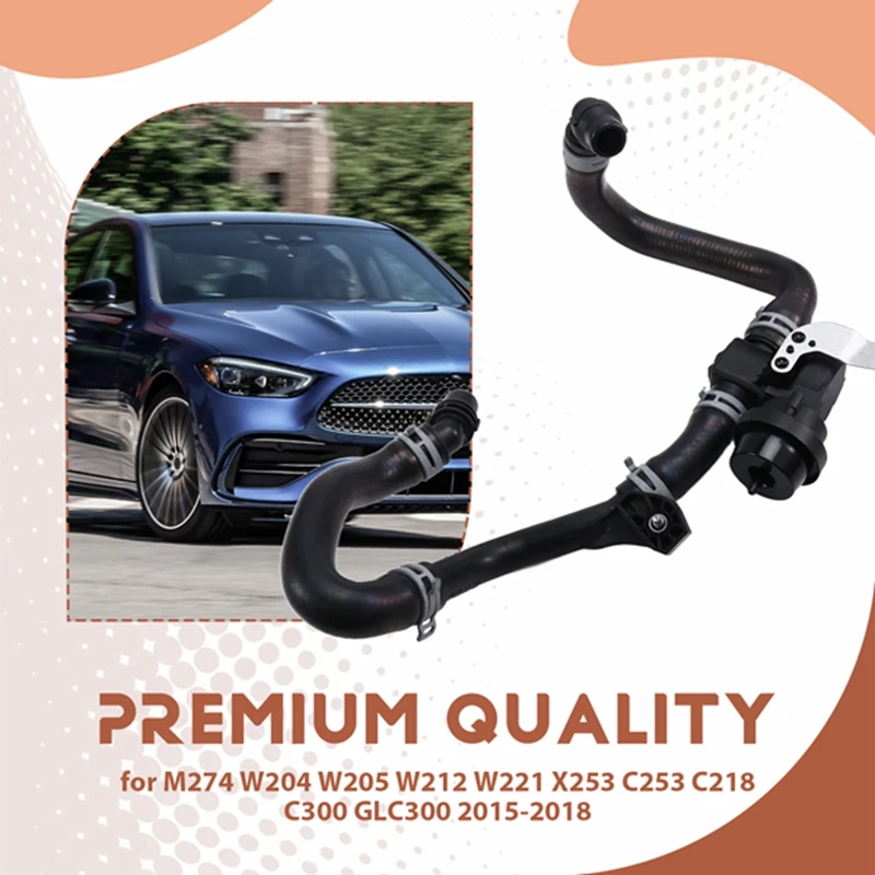 

A2742002451 Car Engine Water Pump Coolant Hose For Mercedes-Benz M274 W204 W205 W212 W221 X253 C253 C218 C300 GLC300
