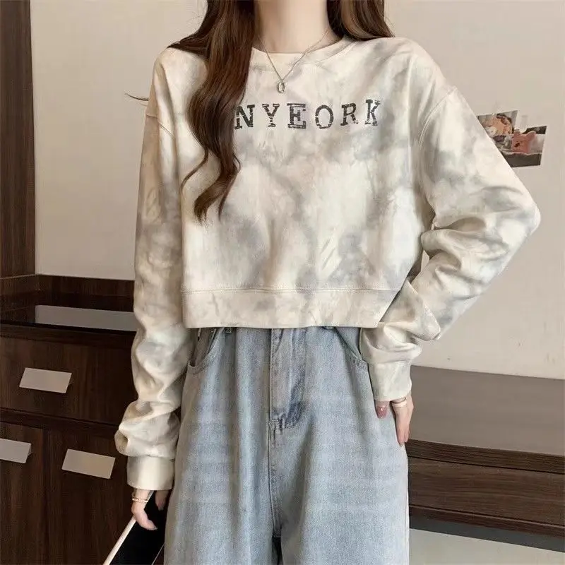 

Женские толстовки, одежда в стиле эмо, модная, удобная, зимняя, на молнии, трендовая, простая одежда, унисекс, с круглым вырезом, с узором Харадзюку