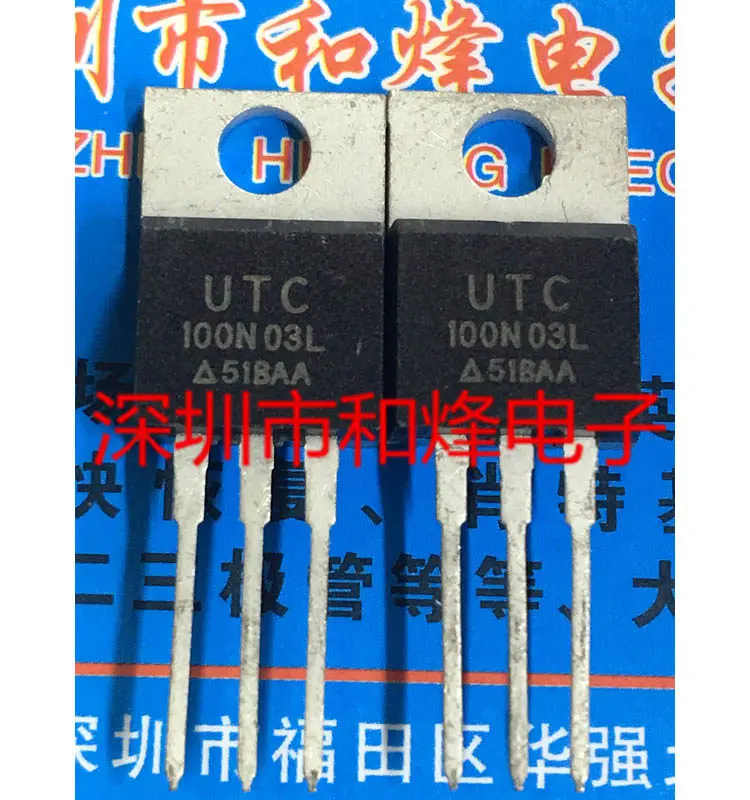 5Pcs Utc100N03L To-…