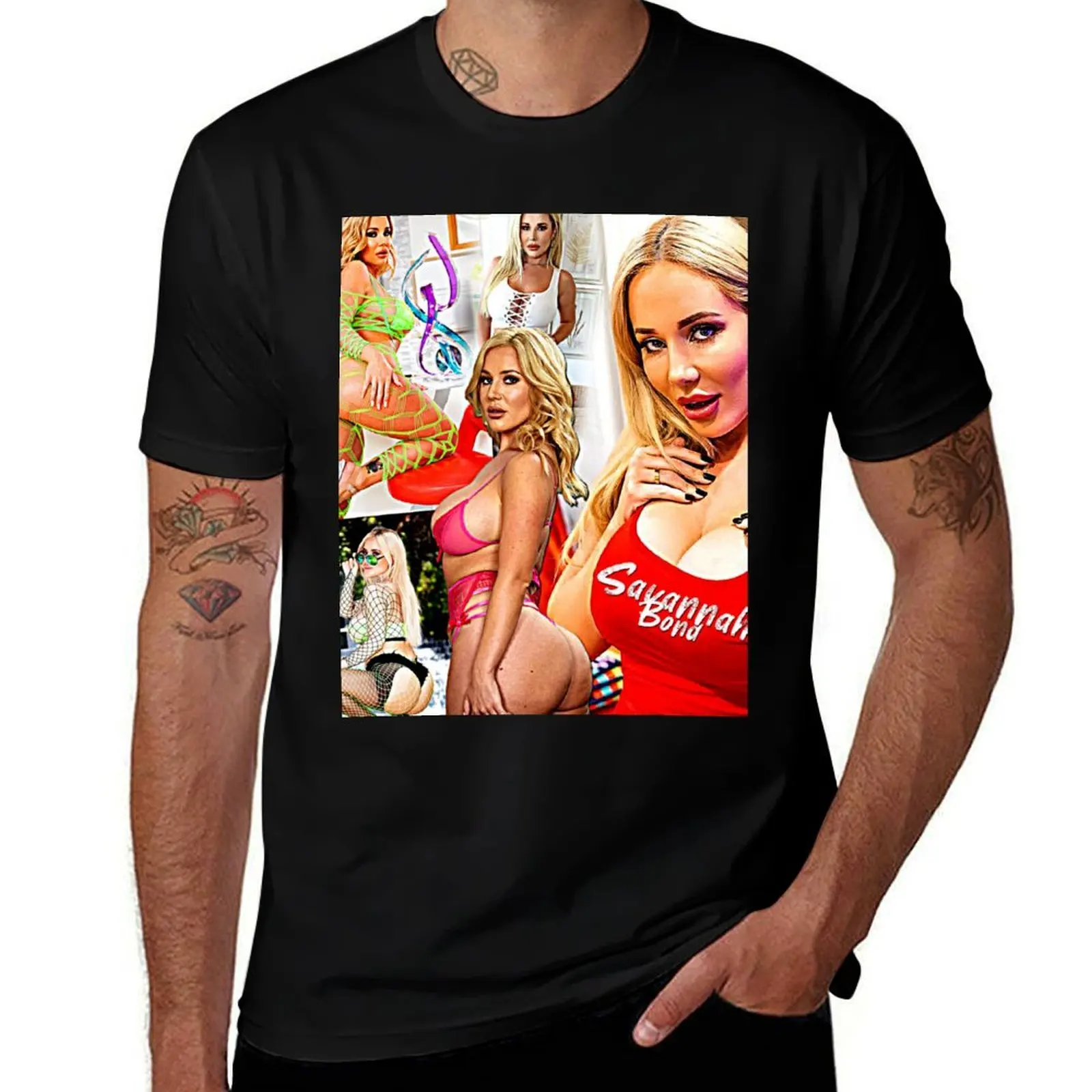 

savannah bond T-Shirt oversized graphic tee cotton man t-shirts rapper graphic tees mens cotton t shirts