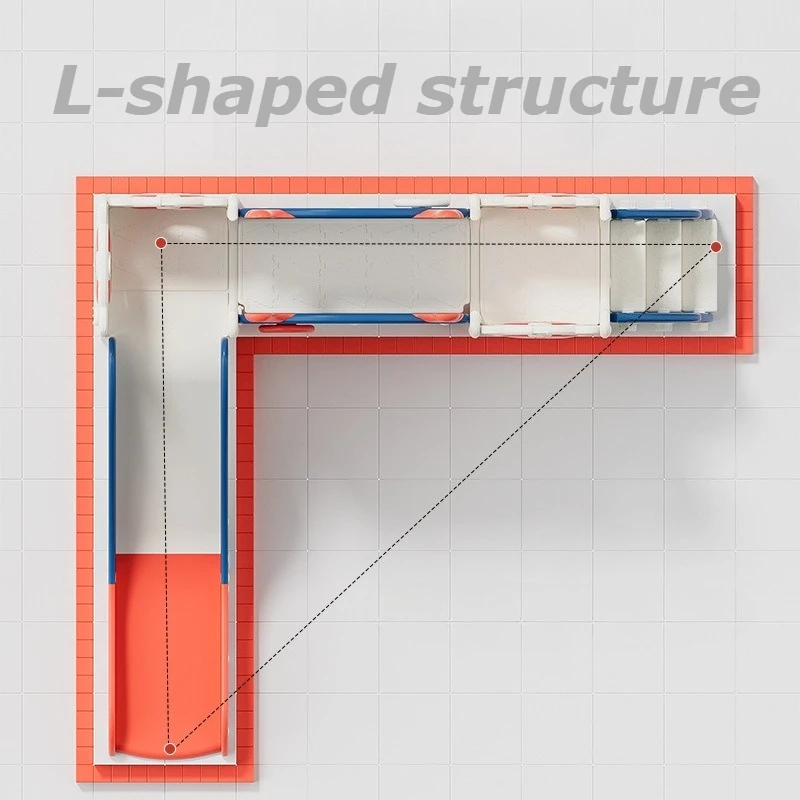 安全ベビー滑り台おもちゃ 室内プラスチック製子供用滑り台 多機能家庭用子供用滑り台 幼児用家庭用ゲーム クライミング滑り台