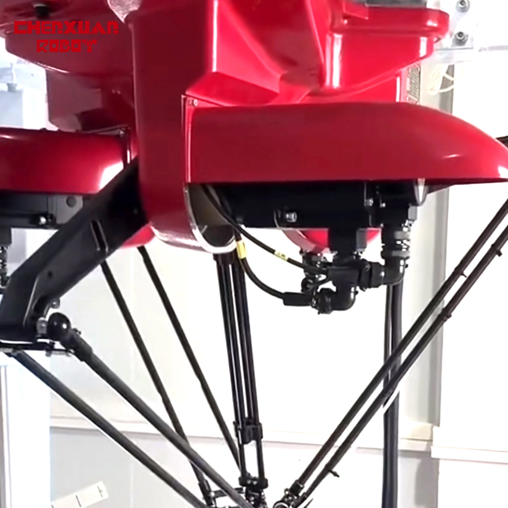 Ultra High Speed Parallel Robot High Precision 4 Axis Robot Arm For Automatic Pick Place Sorting Intelligent