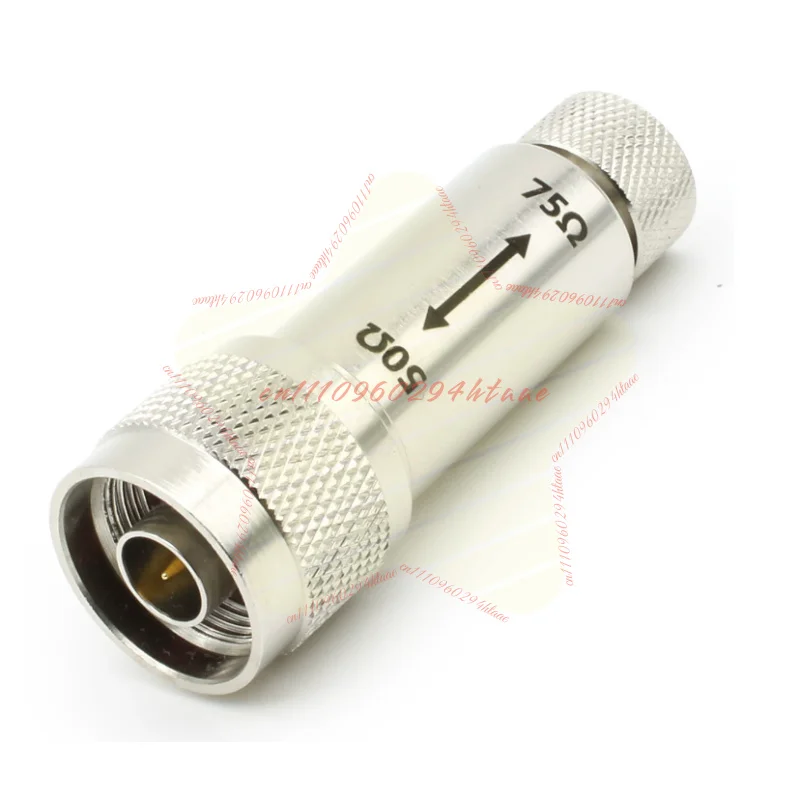 N-Type To F-Type Bidirectional 50/75 Ohm RF Matching Converter