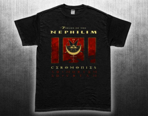 Fields of Nephilim Ceremonies T-shirt T shirt Tee Man Woman Goth