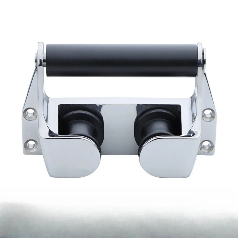 316 Stainless Steel Double Wheel Cable Guide Heavy Duty Guide Anchor Wheel Cable Hole Cable Pile Stand Yacht Parts _