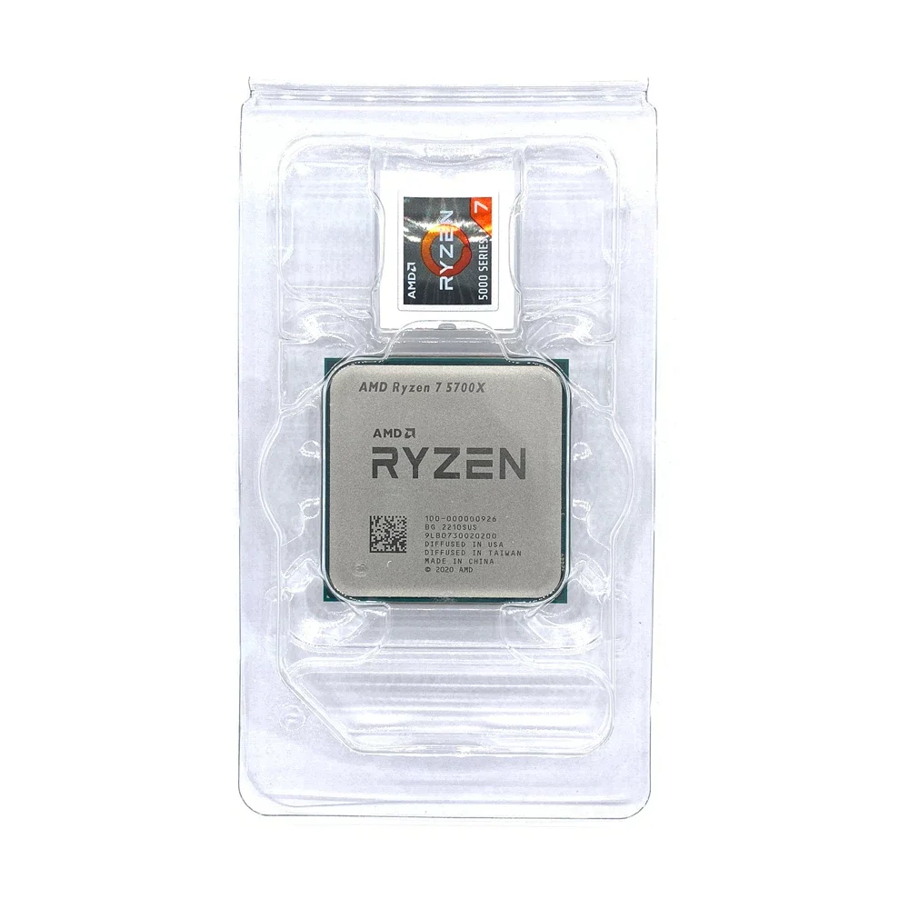 Amd Nieuwe Ryzen 7 5700X R7 5700X Cpu + Asus Tuf B550M Plus Wifi Ii Moederbord AM4 Cpu Processor Micro-Atx B550M 128G 4600 Mhz