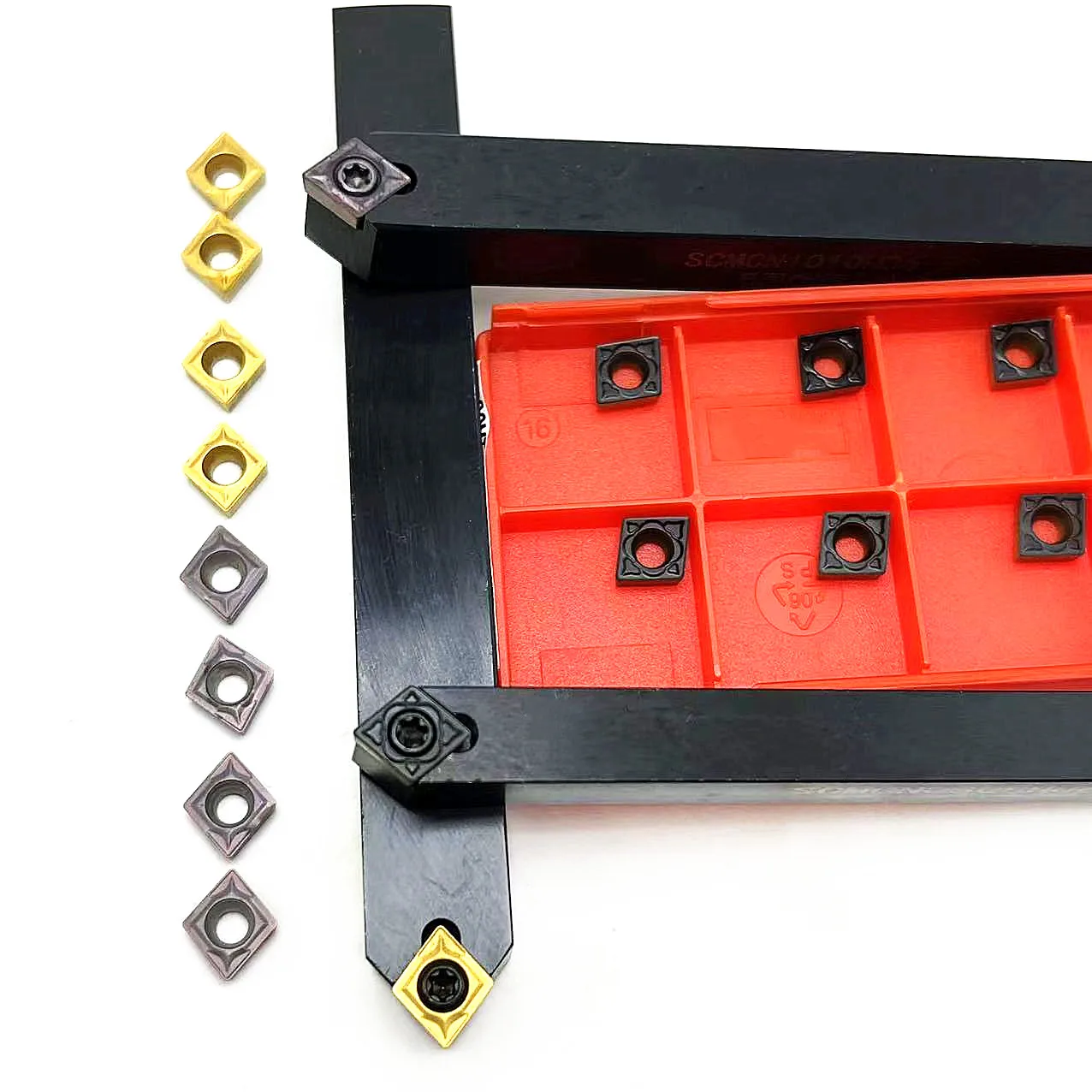 Muslimexayb SCMCN1212H06-80 portautensili per tornitura esterna a 50 ° CCMT060204 inserti in metallo duro utensili da taglio per tornio SCMCN
