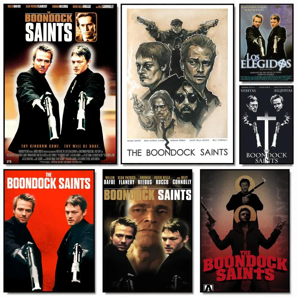 classic movie T-The Boondock Saints-S Painting Calligraphy Artwork for Home Bedroom Office Wall Decoration Gift