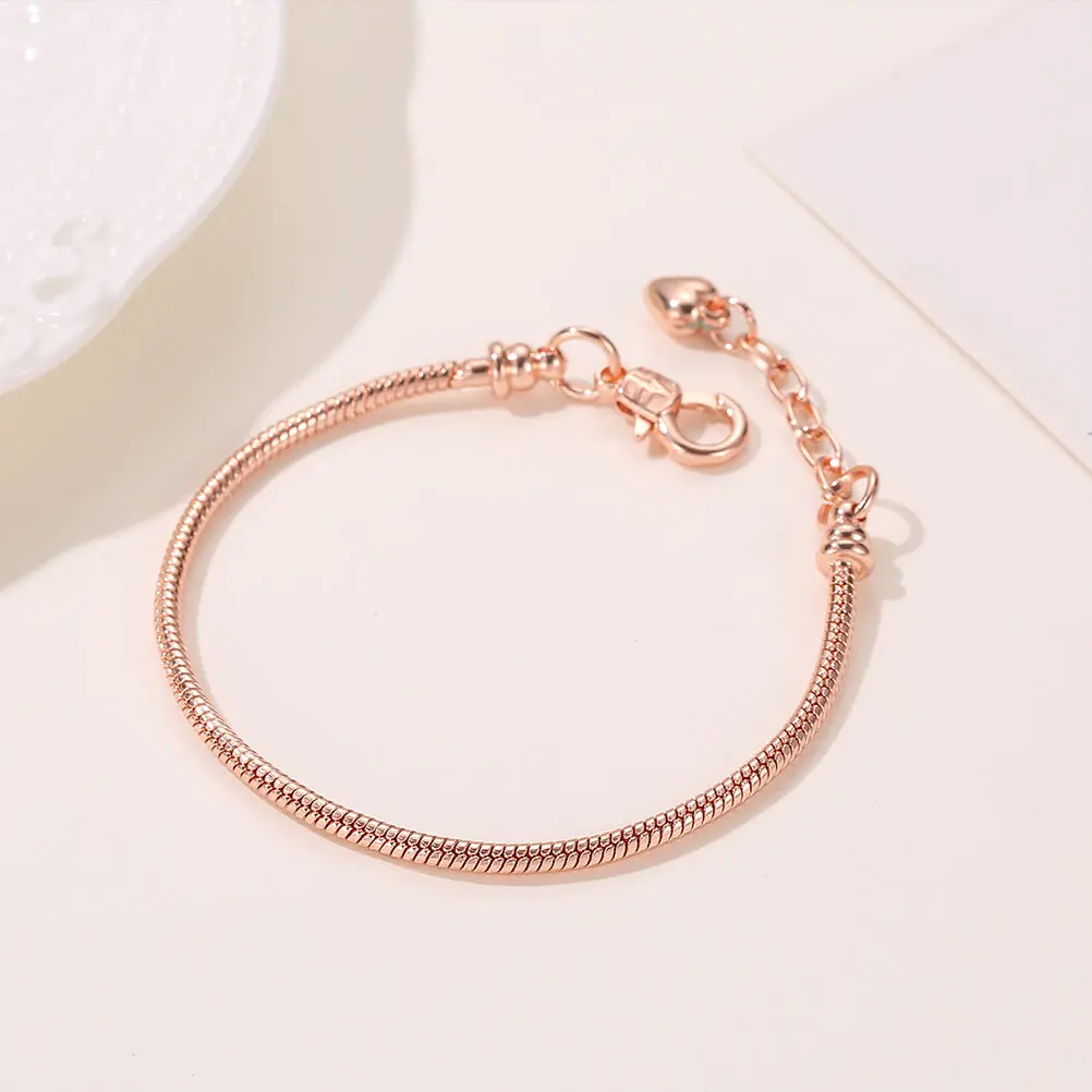 

12pcs Snake Bone Chain Copper Bracelets Fashionable Women Jewelry Gifts Durable Metal Accessories Charm Sweet