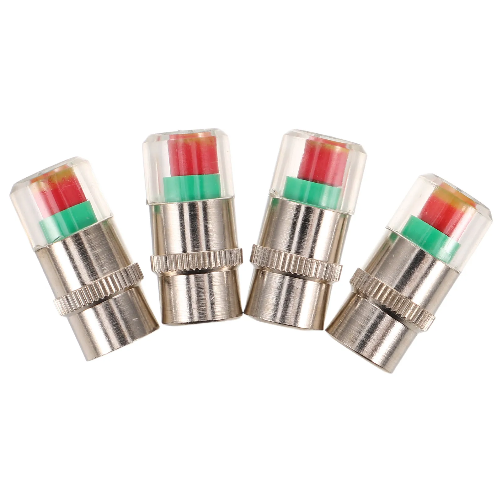 

4Pcs Tire Valve Caps High Precision Pressure Monitoring Real-Time Alert Leak Prevention Car Accessories Tire Pressure Indicator