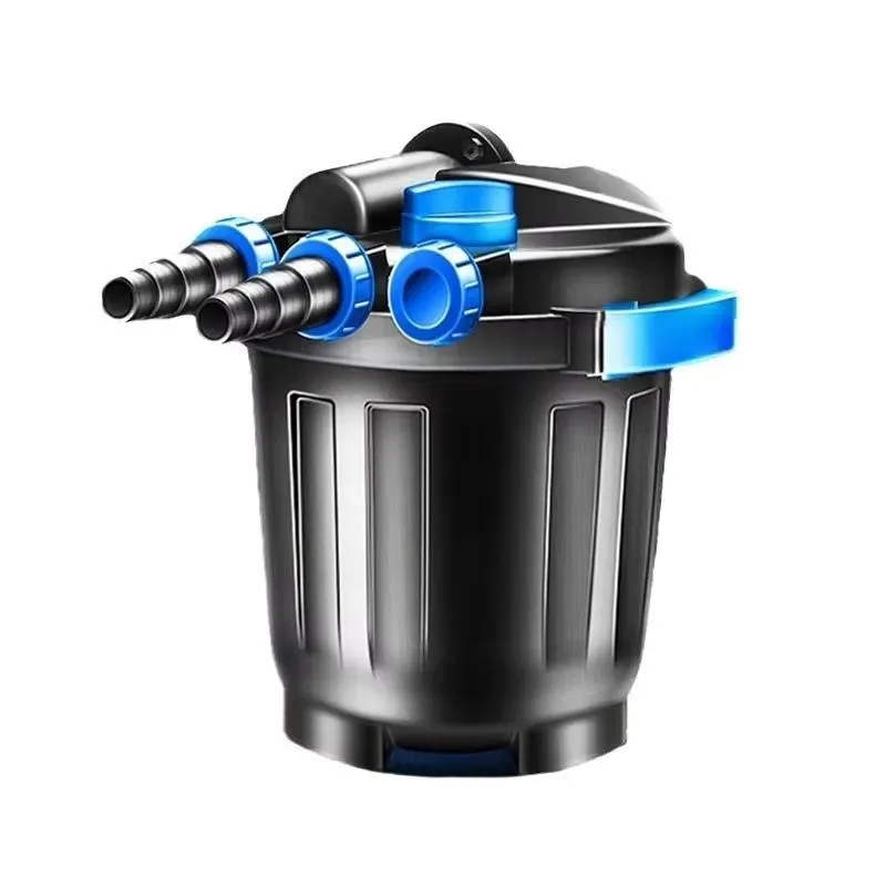 Large Koi Pond Filter Bucket System External Water Circulation Aquarium Fish Tank Filtration for Garden