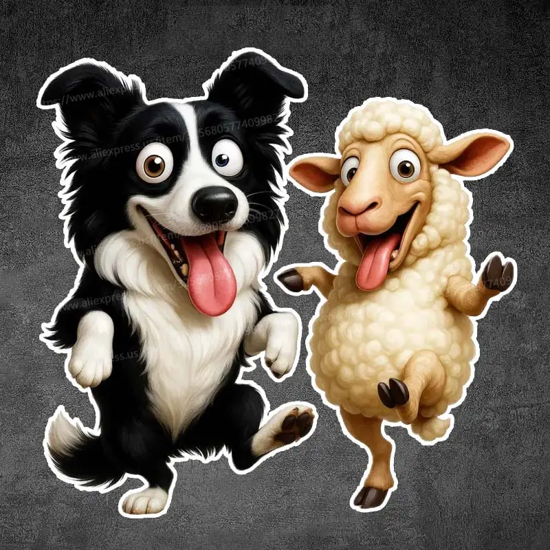 

Funny Border Collie Pet Dog Animal Car Sticker Waterproof Styling Automobiles Motorcycle Exterior Accessories Vinyl Decals Y197