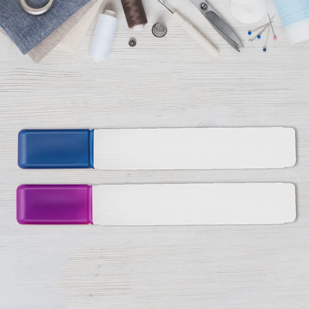 

Набор из 4 пластиковых коробок для хранения спиц 41x6x3.5см, портативный компактный органайзер для прямых длинных спиц