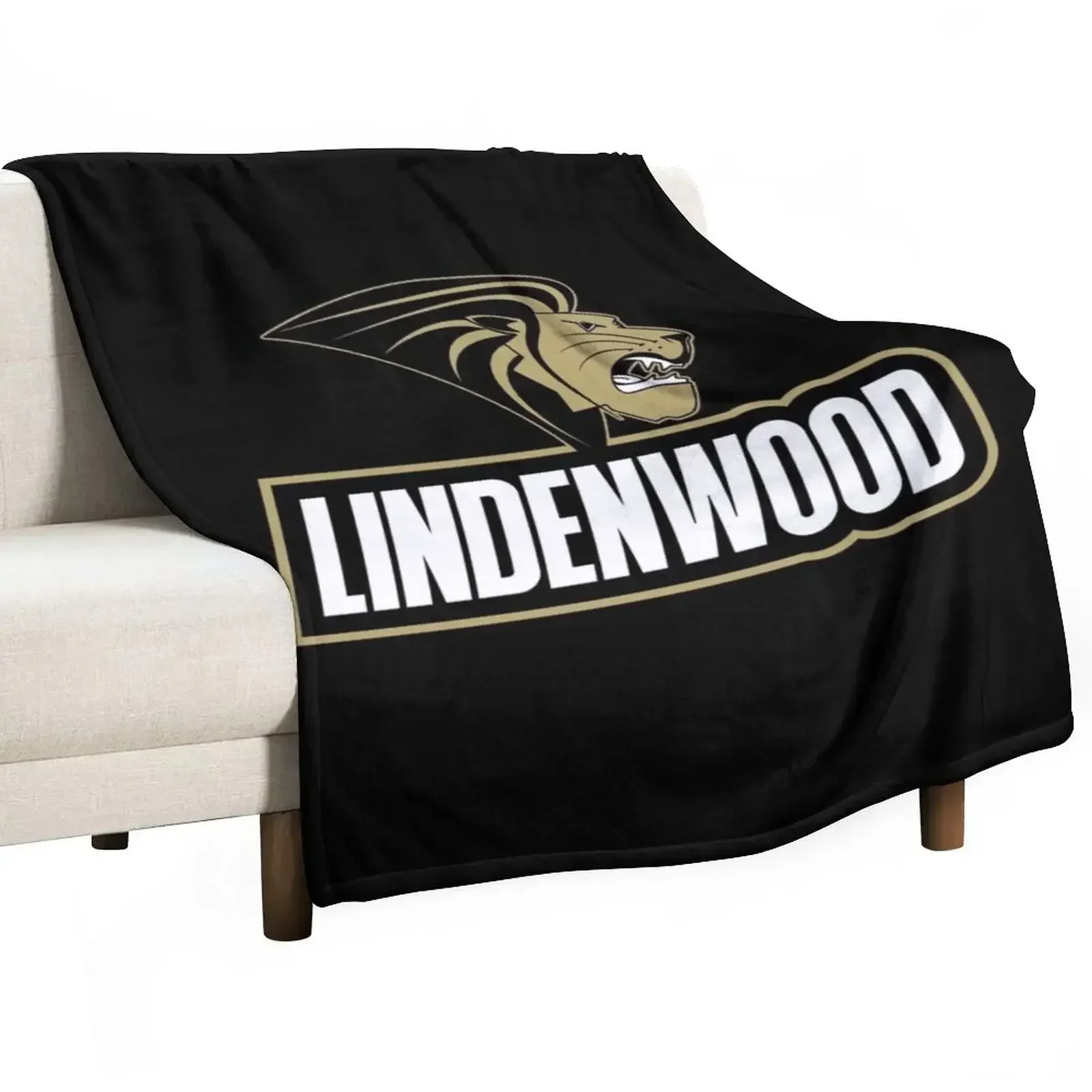 

Lindenwood University Throw Blanket Cute Plaid Blankets Sofas Of Decoration Thermals For Travel Picnic Blankets