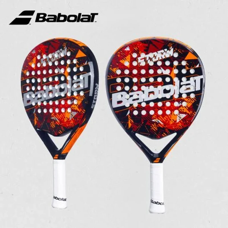 

2024 Babolat PADEL CONTACT Tennis Racket Carbon Fiber Universal Series PADEL STORM REVEAL Racquet Light 345g Beach Tennis Racket