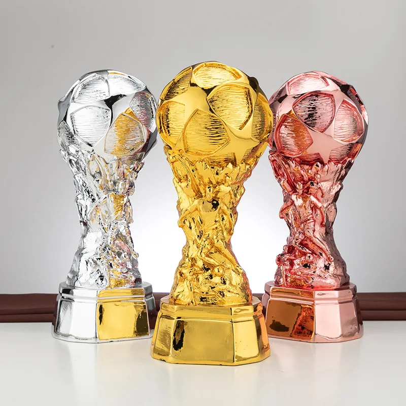 New Resin Basketball and Football Trophies, School and Company Sports Competition Championship Trophies, and Team Souvenirs