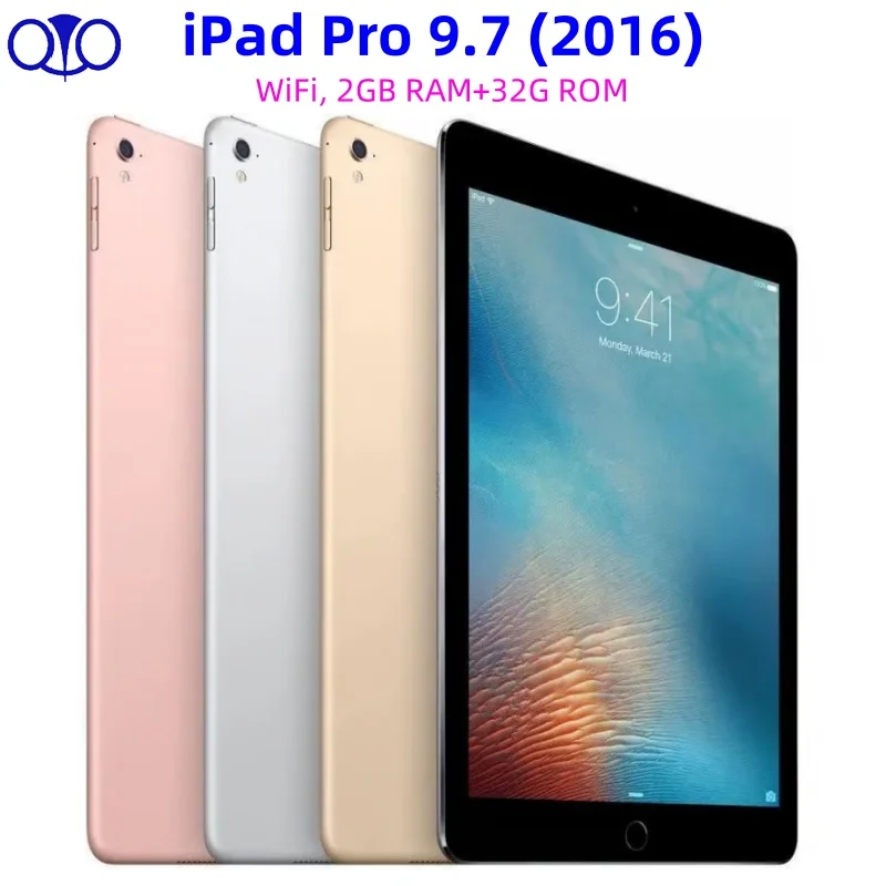 Original Unlocked Apple iPad Pro 9.7 2016 iPad WiFi 96% New 32GB 9.7'' IPS LCD iPad Tablet