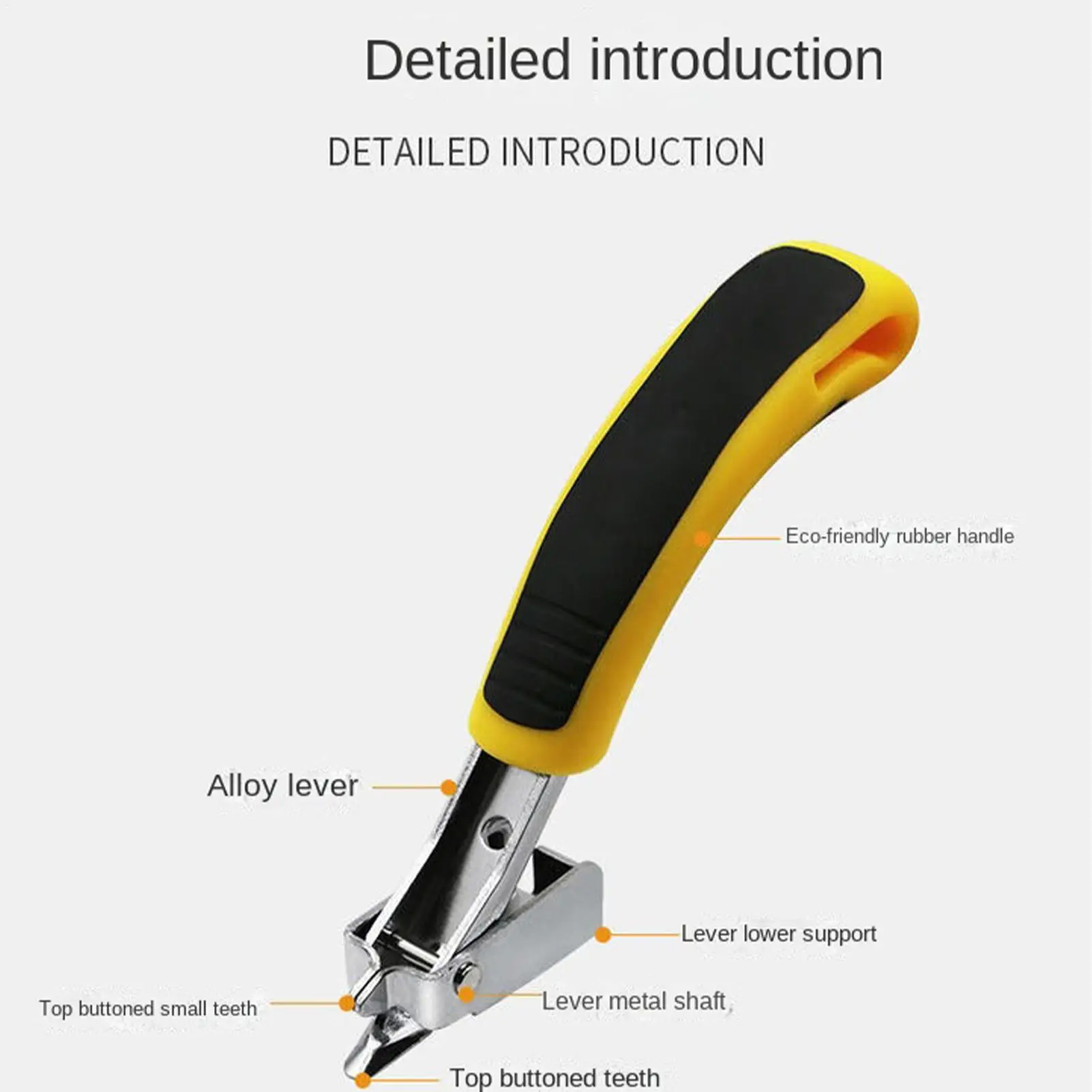Nail Puller Pliers Heavy Duty Iron Non-Slip Remover Nail Remover Tool For Home Improvement Building Construction Carpentry