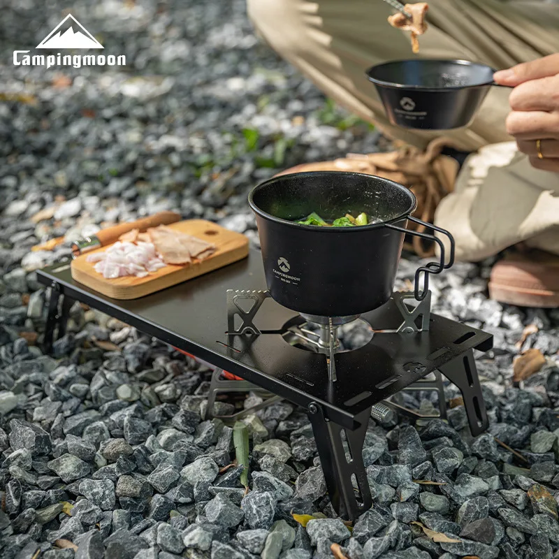 campingmoon-bksk-310cp-mesa-de-cocina-plegable-aislada-para-camping-resistente-al-viento-de-acero-inoxidable-negro-para-estufa-individual