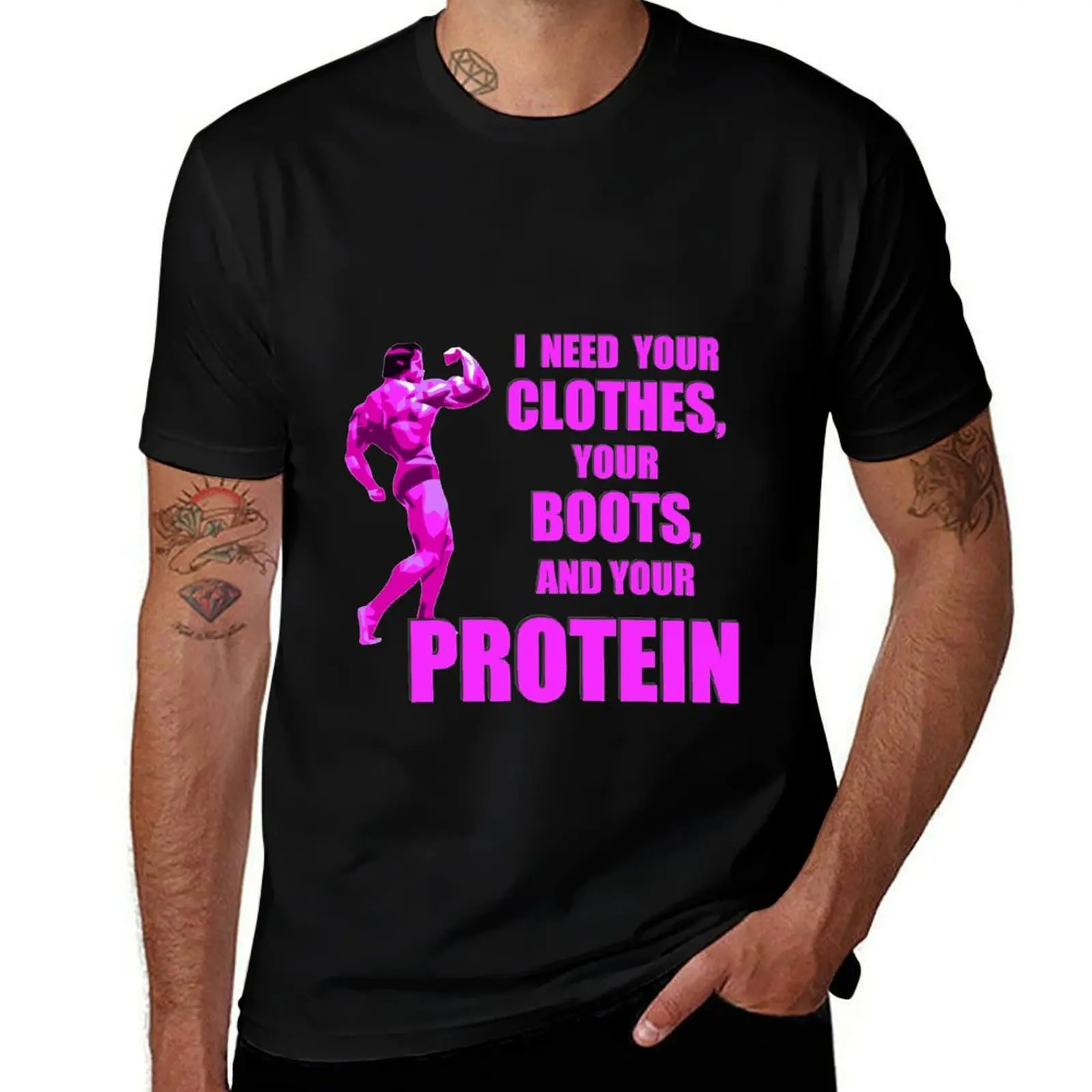 

t with t cotton for shirts shirts funny man Fitness T800 T-Shirt prints
