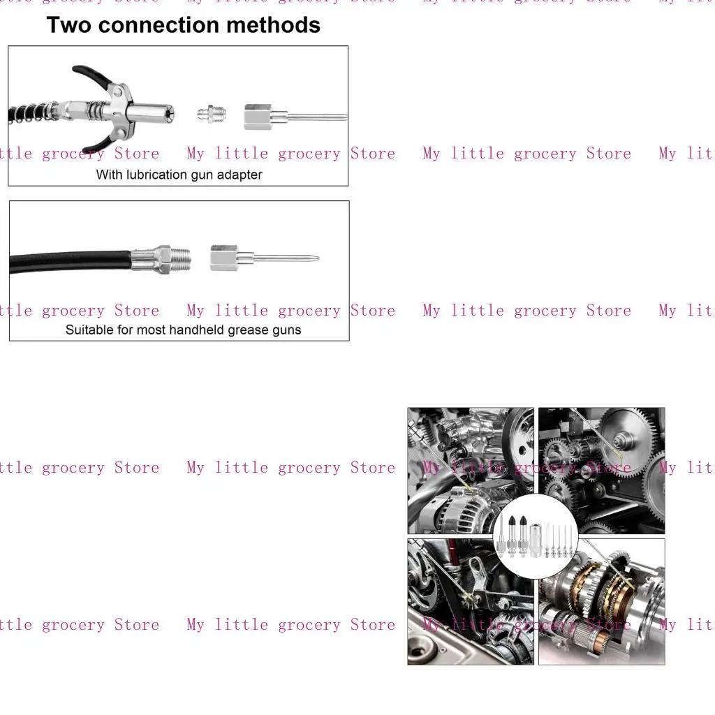 

D5BD упаковка из 9 смазочных пистолетов насаждения металлической конструкции Профессиональный механик инструмент