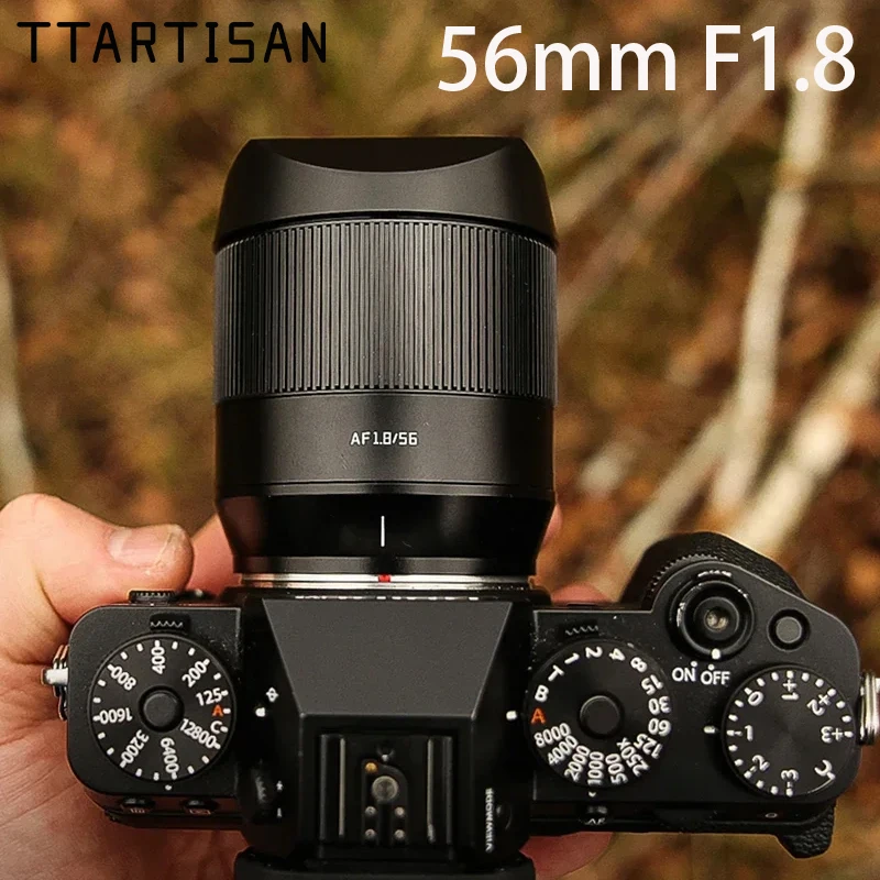 

TTArtisan AF 56mm F1.8 Large Aperture Camera Lens for Portrait Photography with Sony E Fujifilm XF Nikon Z Mount zve10 a7rIII