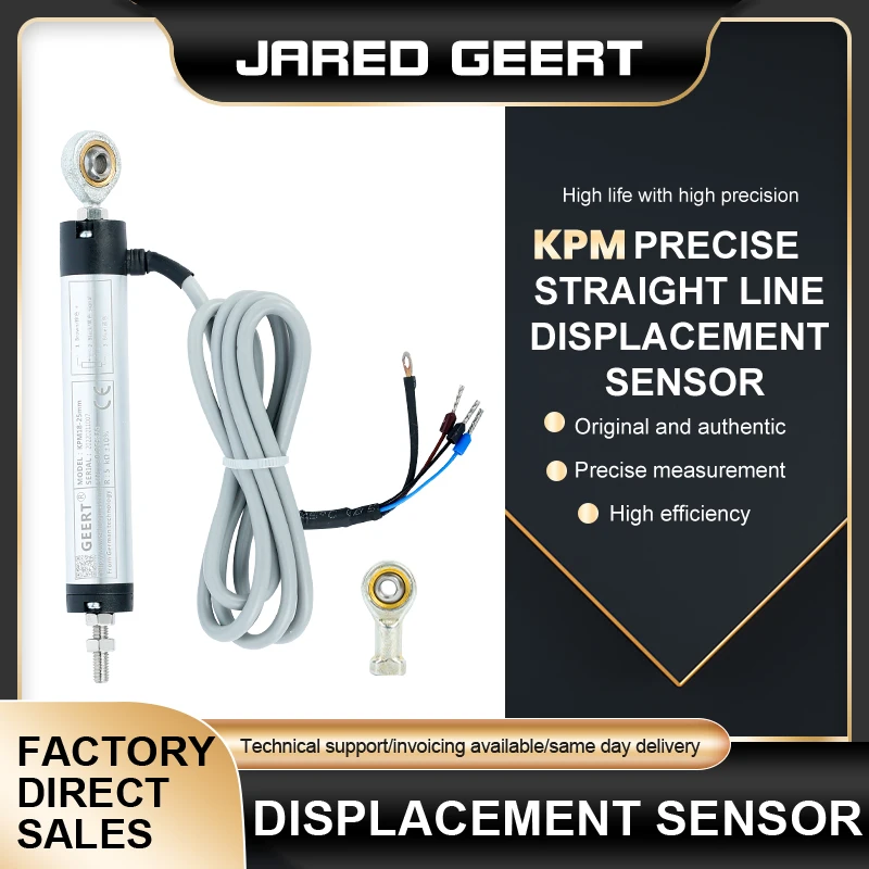 Linear Potentiometers Position Sensors Linear Displacement Transducers Resistive Sensors GEERT KPM25-275mm Miniature Articulated