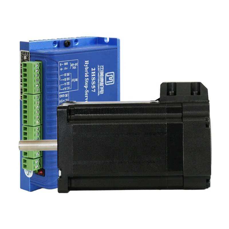 

60J1887EC-1000-LS-31+2HSS57-A-5/24 New Arrivals Nema 24 3nm Stepper Motor Kit Closed Loop Stepper Motor 3nm