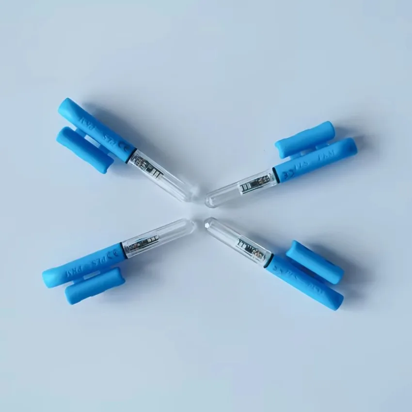 2 Stück Nachtangelruten-Spitzenlicht, LED-Elektronischer Bissanzeiger, Leuchtende Lampe für Meeresangeln, Rafting und Casting-Ausrüstung – Detail 6